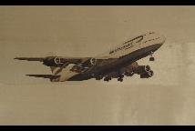 Boeing 747 BAW intarzia